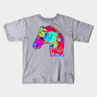 Colorful Horse Kids T-Shirt